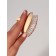 Massage compact comb 8*6.5cm plastic/rubber package QF