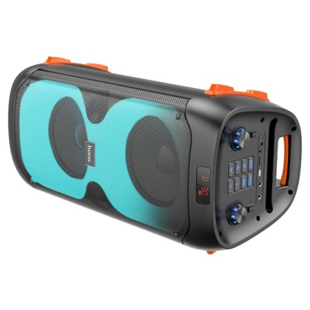 Portable column Hoco BS53, 3600 mAh, BT5.1,20 W*2, TF Card, USB, AUX, FM radio, black-2