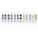 Acrylic paints, 12 colors in a plastic tube, 12 ml, in a cardboard box, 4 brushes, palette