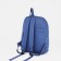 Youth backpack from textiles, 4 pockets, blue color