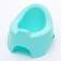 Children's pot, color of mix for a boy (turquoise, green, blue)