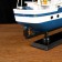 Souvenir ship "Ida", small, blue sides, mesh