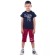 Children's costume Hi Bro !!!, height 98 cm, dark blue color