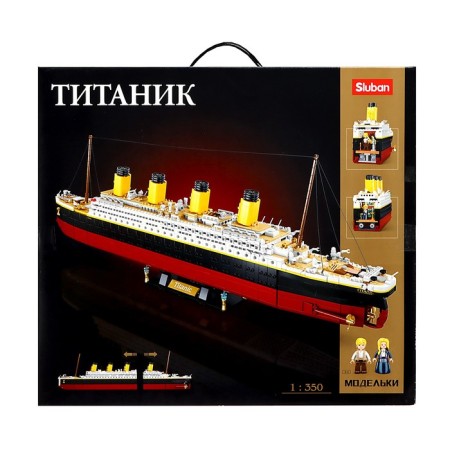 Конструктор Модельки «Титаник», масштаб 1:350, 2401 деталь-6