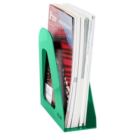 Paper tray Vertical Istanm "Favorite", tinted green, width 90mm-4
