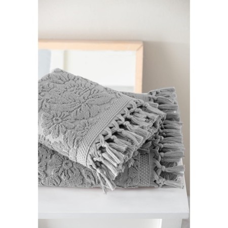 Arya Home Barry towel, 300 g, size 50x90 cm, dark gray color-2