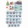 Diamond mosaic composition "New Year's Post"