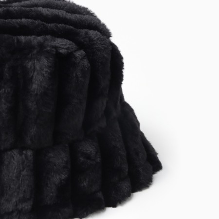 Panama winter minku, black color, rr 56-58-5