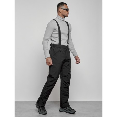 Semi -combinezone ski insulated male winter, size 56, black color-1