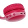 Perfeo Kids children's headphones, wireless, full -size, microphone, BT 5.0, 300 mAh, pink