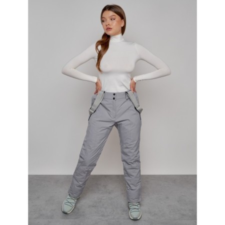 Semi-combinezone Ski Drapeted Feminine, size 44, light-gray color-17