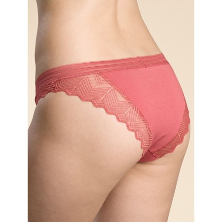 Women's underpants, size 44, red color-1