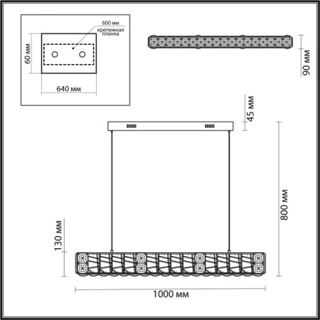 Version Led 40W 3700K chandelier-3