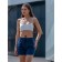 Women's shorts ise, size 46 cm, dark blue color