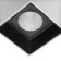 Lamp "Cube" LED 4000K 10W DIM220 white black 7.5x7.5x9.5cm