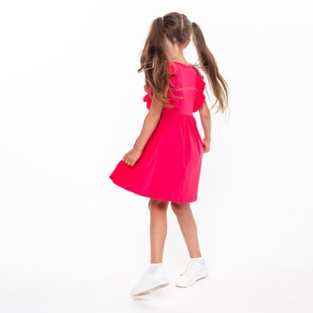 Платье для девочки, цвет розовый, рост 98 см-3