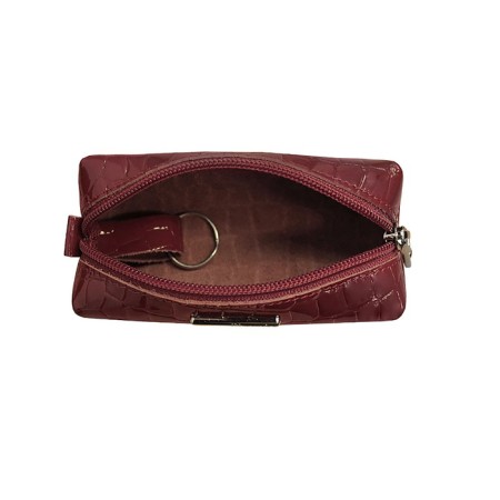 Key of lightning, length 14 cm, burgundy color-1