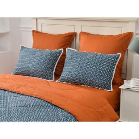 Duet set: sheet, blanket, pillowcase, size 230x250 cm, 150x210 cm - 2 pcs, 50x70 cm - 2 pcs, 70x70 - 2 pcs-1