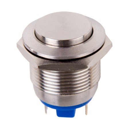 Anti-Vandal button Ø19 b/fix (2C) OFF- (ON) convex (PBS-28V-4) rexant