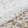 Lace elastic fabric, 220 mm × 2.7 ± 0.5 m, white color