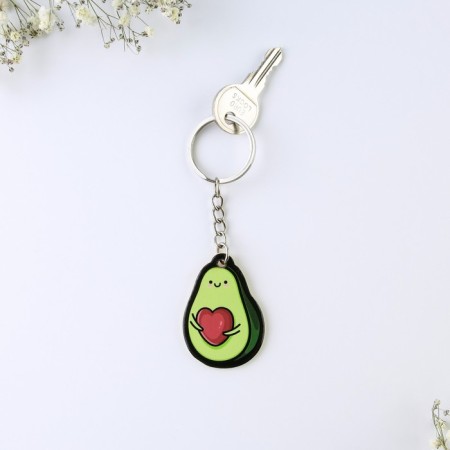 Gift set "Avocado" Magnet + keychain, 14.5 x 12 cm.-6