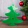 Strack "Christmas tree" 7XLED batteries 2XAA green 14x3x25 cm Risalux