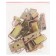Castle latch on the box of tundra, 3.5 cm, galvanized