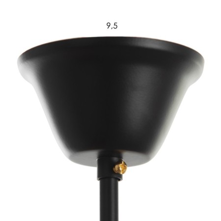 Bayerlux "Grelin" chandelier E27 40W black 30x30x70 cm-3