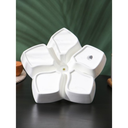 Porcelain Menjnitsa 5 cells Bellatenero, 25 × 25 cm, white color-6