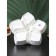 Porcelain Menjnitsa 5 cells Bellatenero, 25 × 25 cm, white color