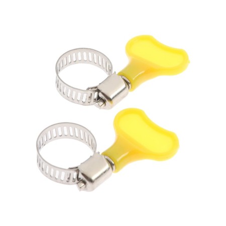 Chervyki clamp with PARK key, diameter 12-20 mm, 8 mm width, stainless steel, 2 pcs.-1