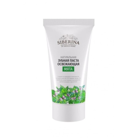 Natural toothpaste refreshing "Mint", 50 ml