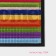 Walcome mature rug is a moisture -entering shaft. Standard ", 40 × 60 cm, color mix