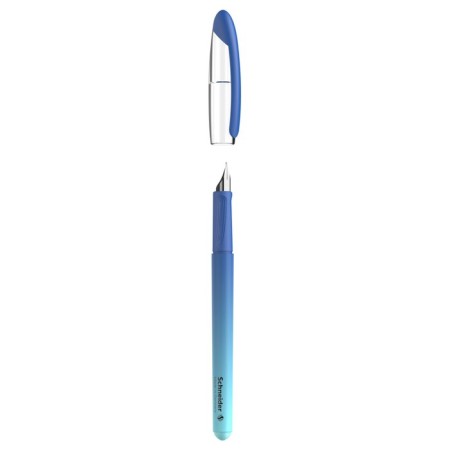 Frighting handle Schneider "Voyage Caribbean", blue ink, 1 cartridge, flu, blue-blue case-2