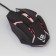 Mouse Nakatomi Mog-03U Gaming, Game, wired, 4 buttons, backlight, 1600 dpi, USB, black