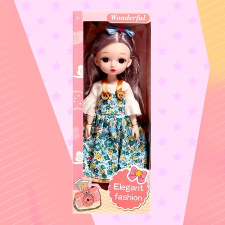Carbonnic doll "Flower style", mix-11