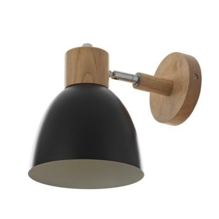 Spot "Axel" E27 40W black 15x21 cm