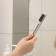 The Raccoon "compact" tweezer, abrasive detergent, additional brush in the handle, TPR.