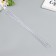 Wire for creativity "Florico" 1.2 mm, 12 pcs, 40 cm, in paper braid, white