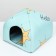 House-Yurt "Average" for animals 38 x 38 x 34 cm, mix of colors