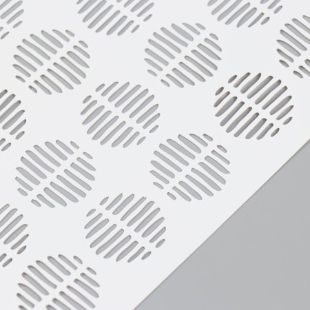 Plastic stencil "ovals" 16x24 cm-2