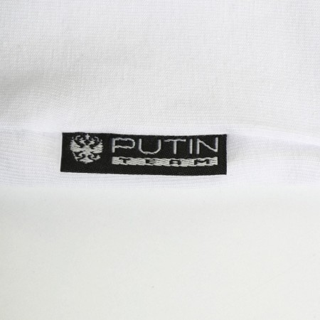 Putin Team Sweatshirt, Emblem, White, Size 50-52-5