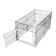 Avlier 6 sections, 64 x 64 cm, black