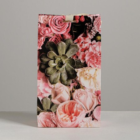Gift package with a ribbon, packaging, “for you”, 13 x 23 x 7 cm-1