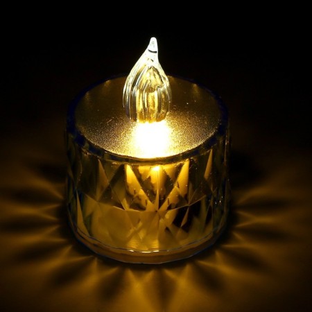 Candle LED "Flame" is small, MIX color-4