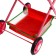 Puppet stroller No. 4, red-green color