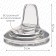 Nosik for the drinker, shg, Ø50mm, a hole for a tube 12mm, + 9 months, from silicone