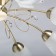 Chandelier "Flora", size 72x24x72 cm, 320W 8xe14