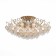 Ceiling Ceiling ST LUCE. SL659.302.09. Fruitti. 9x40 watts, E14, 85x85x20 cm, golden color