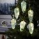 Garland “thread-grozd” 230 cm, transparent thread, “bumps”, 30 LED, 4.5 V, AAX3 batteries (not in the kit), glow warm white